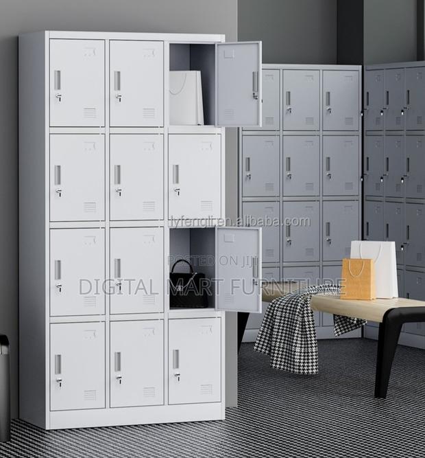 12 Locker Compartment Classroom Cabinet - thumbnail 11