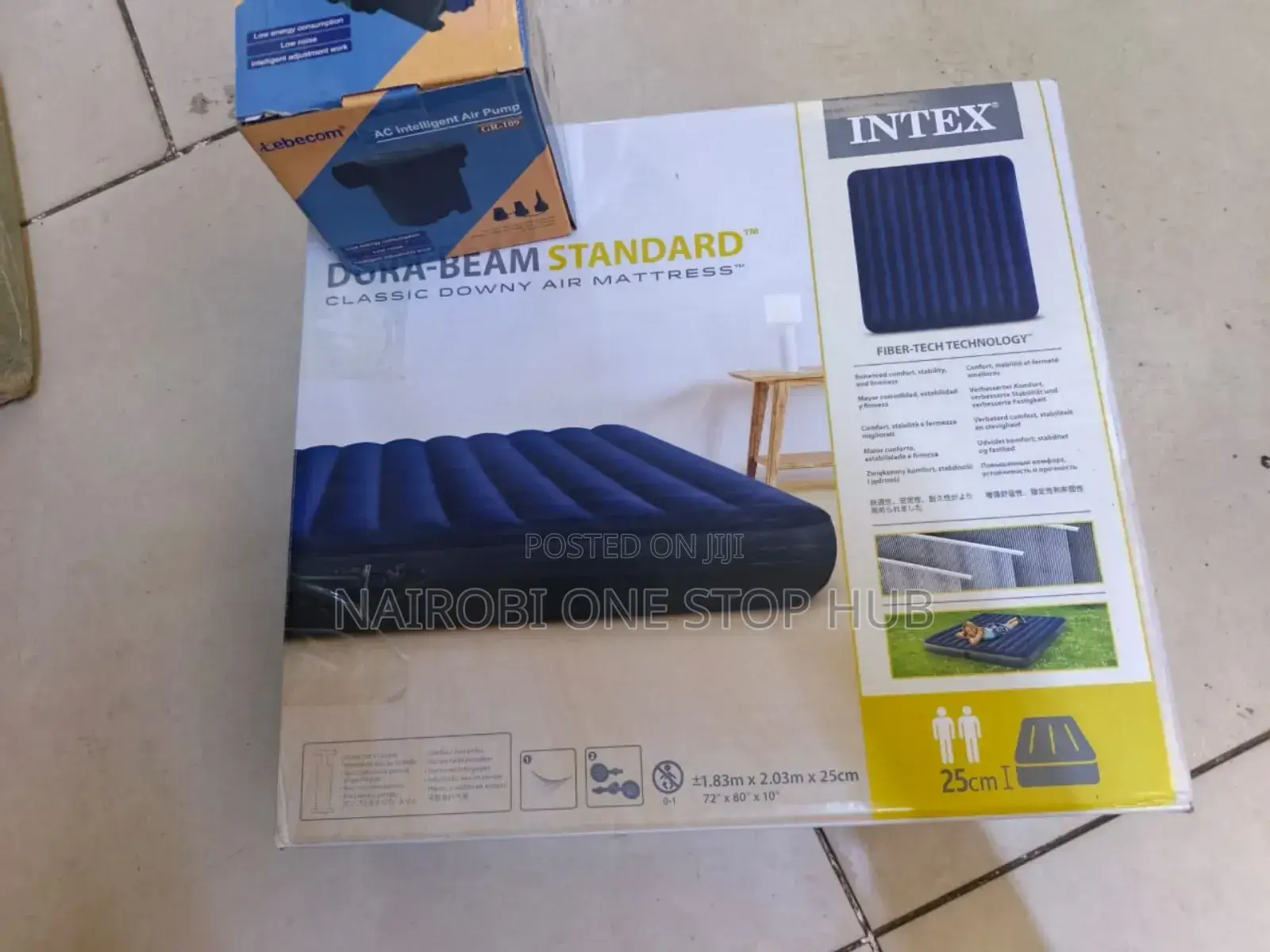 4×6 Waterproof Inflatable Mattress – Extra Strong Material