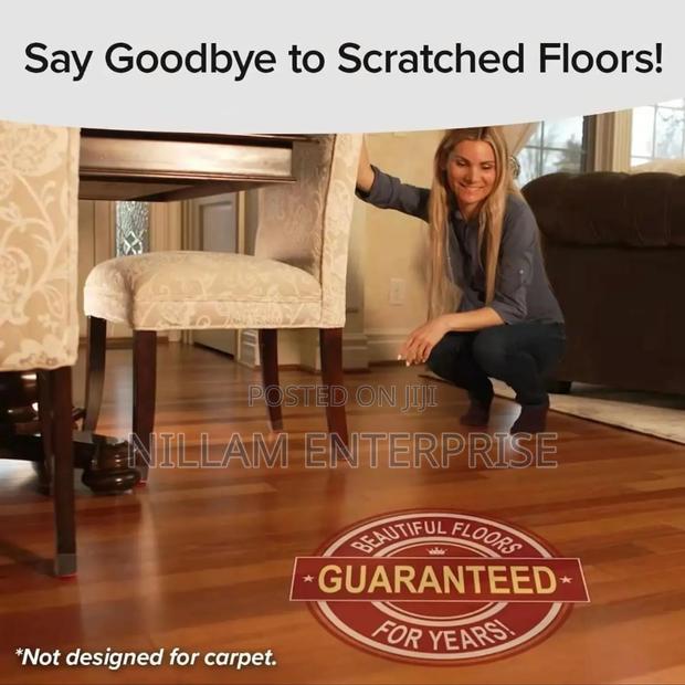 8pcs Thickened Round Bottom Table And Chair Footpad - thumbnail 3