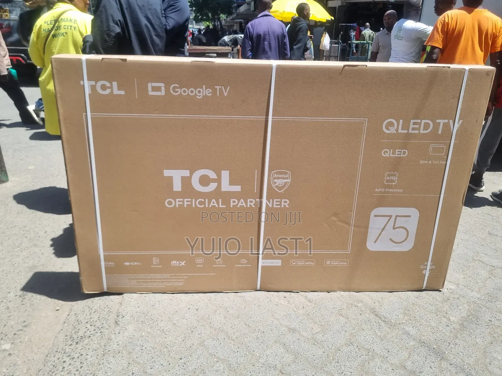 TCL 75′′ 75t6d Qled HDR Pro Google Tv