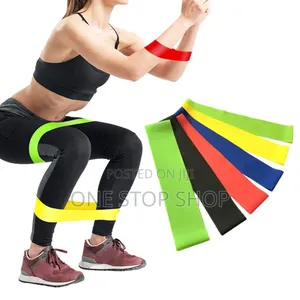 5in1 Resistance Loop Exercise Bands for Squats ,His,Legs,Butts,Glutes