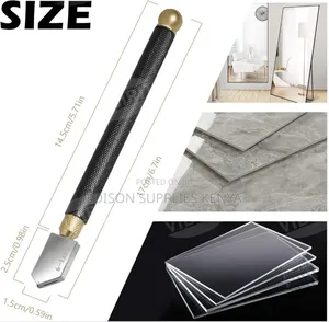 Glass Cutters 5pcs Set Changeable Cutting Blades Heavy Duty