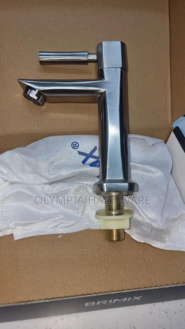 Brimix Basin Pillar Tap (Square