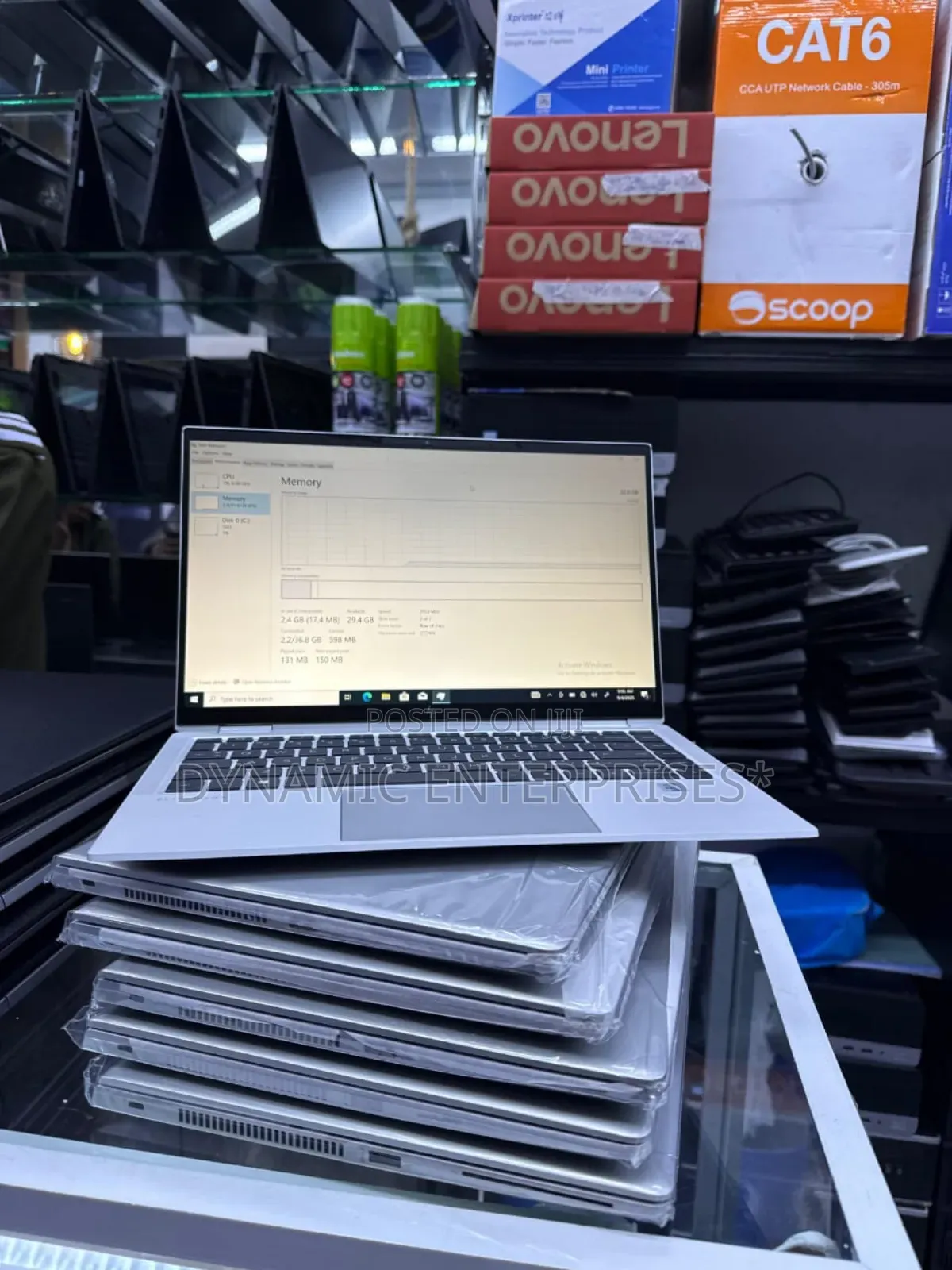 New Laptop HP EliteBook X360 1030 G2 32GB Intel Core I7 SSD 512GB