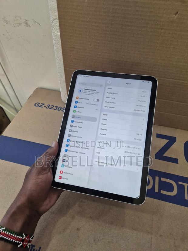 Apple iPad 10.2 (2021) 128 GB Silver - thumbnail 3