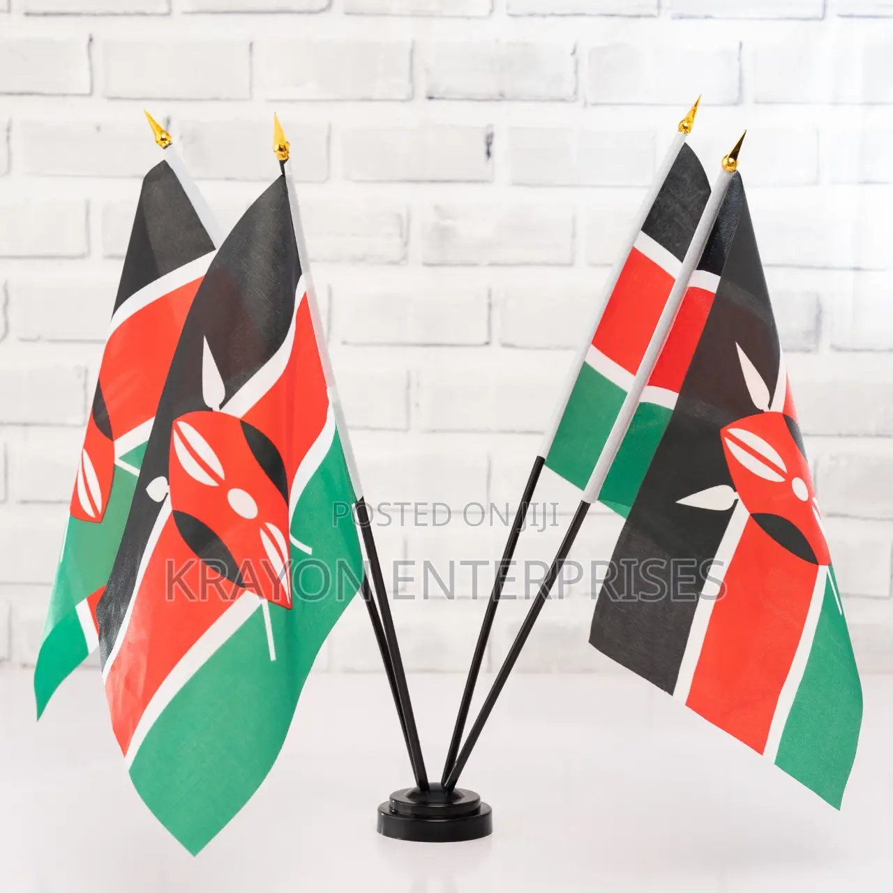 4 Way Table Flag Pole