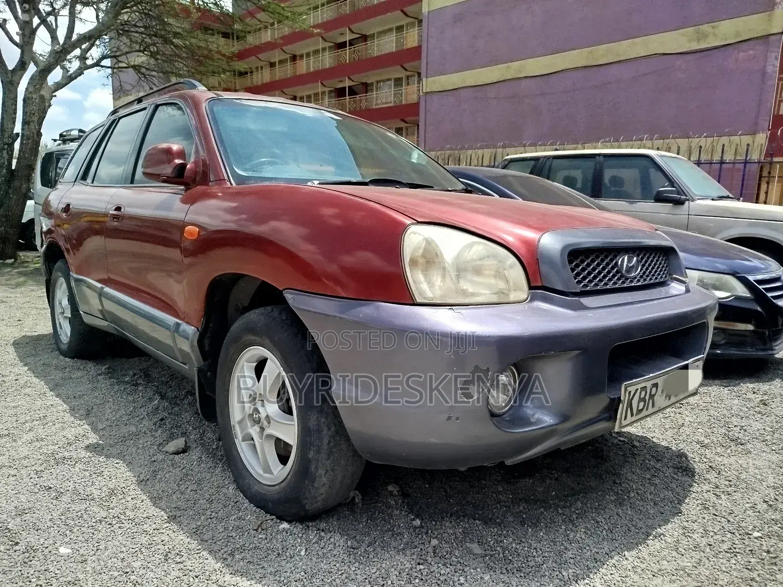 Hyundai Santa Fe LX 4WD 2004 Red