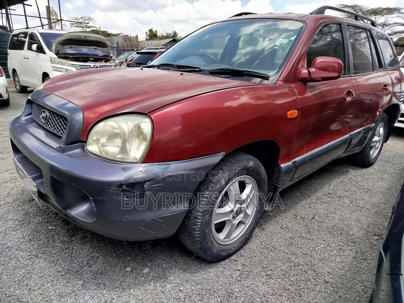 Hyundai Santa Fe LX 4WD 2004 Red