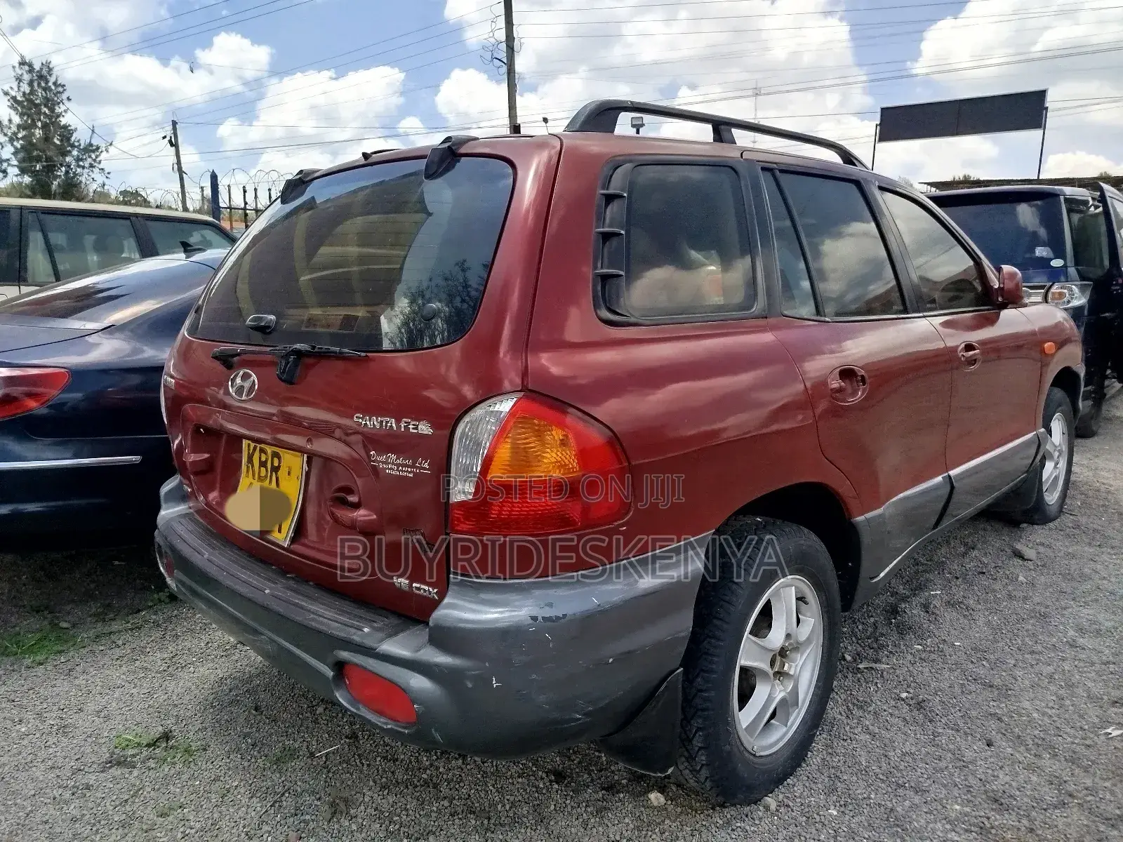 Hyundai Santa Fe LX 4WD 2004 Red