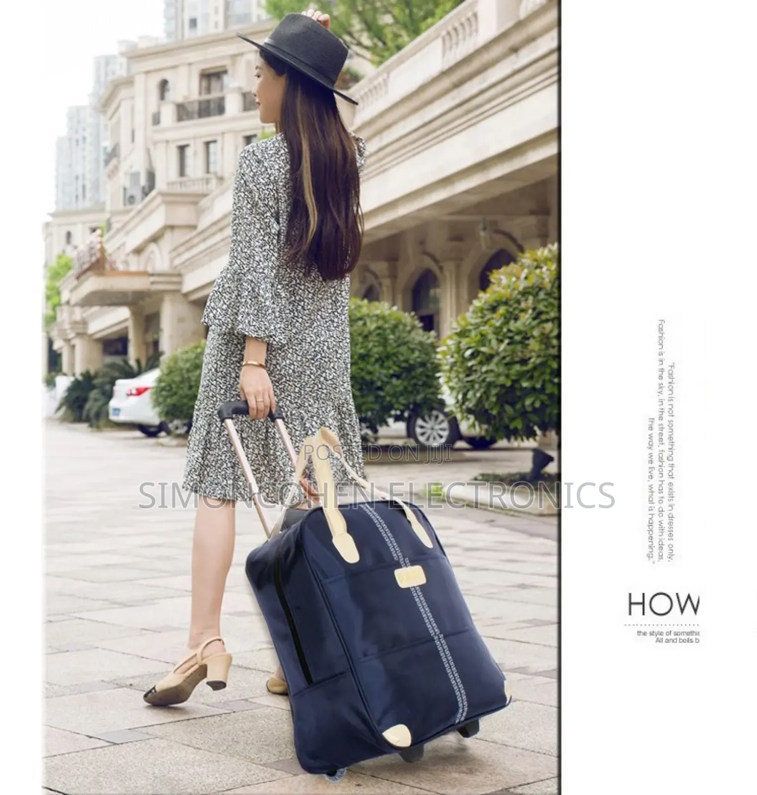 2in1 Traveling Trolley Bag