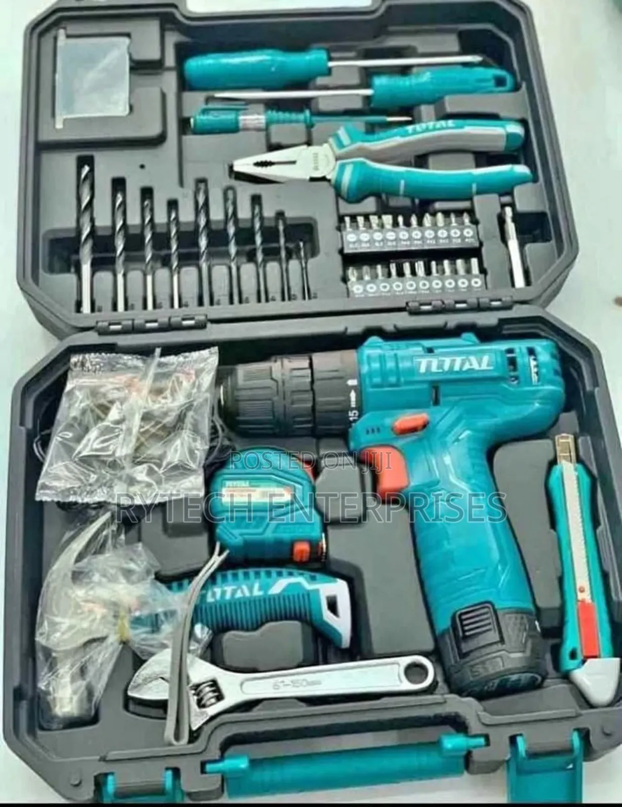 Total Affordable Cordless Drill Set