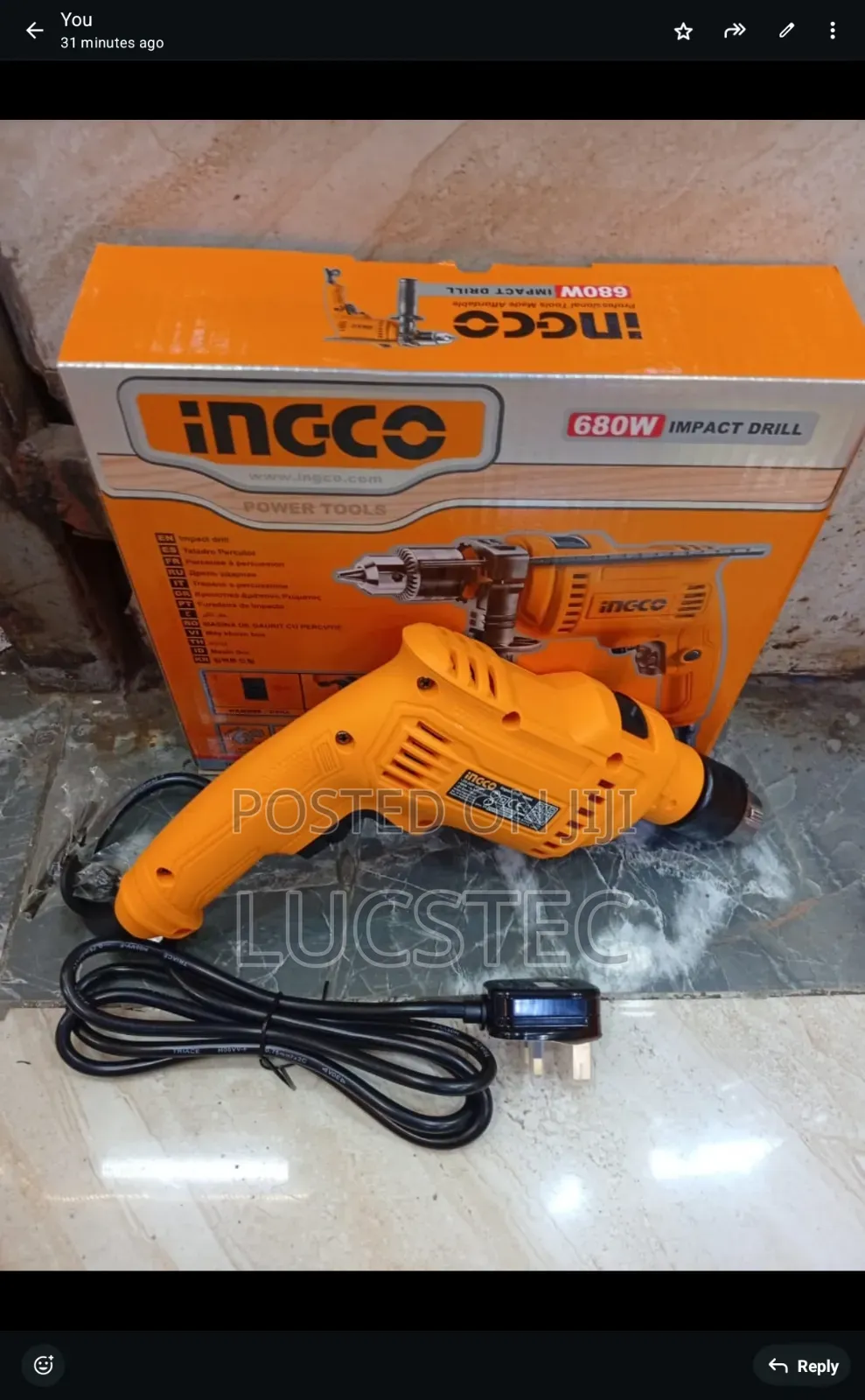 Impact Drill Id6808