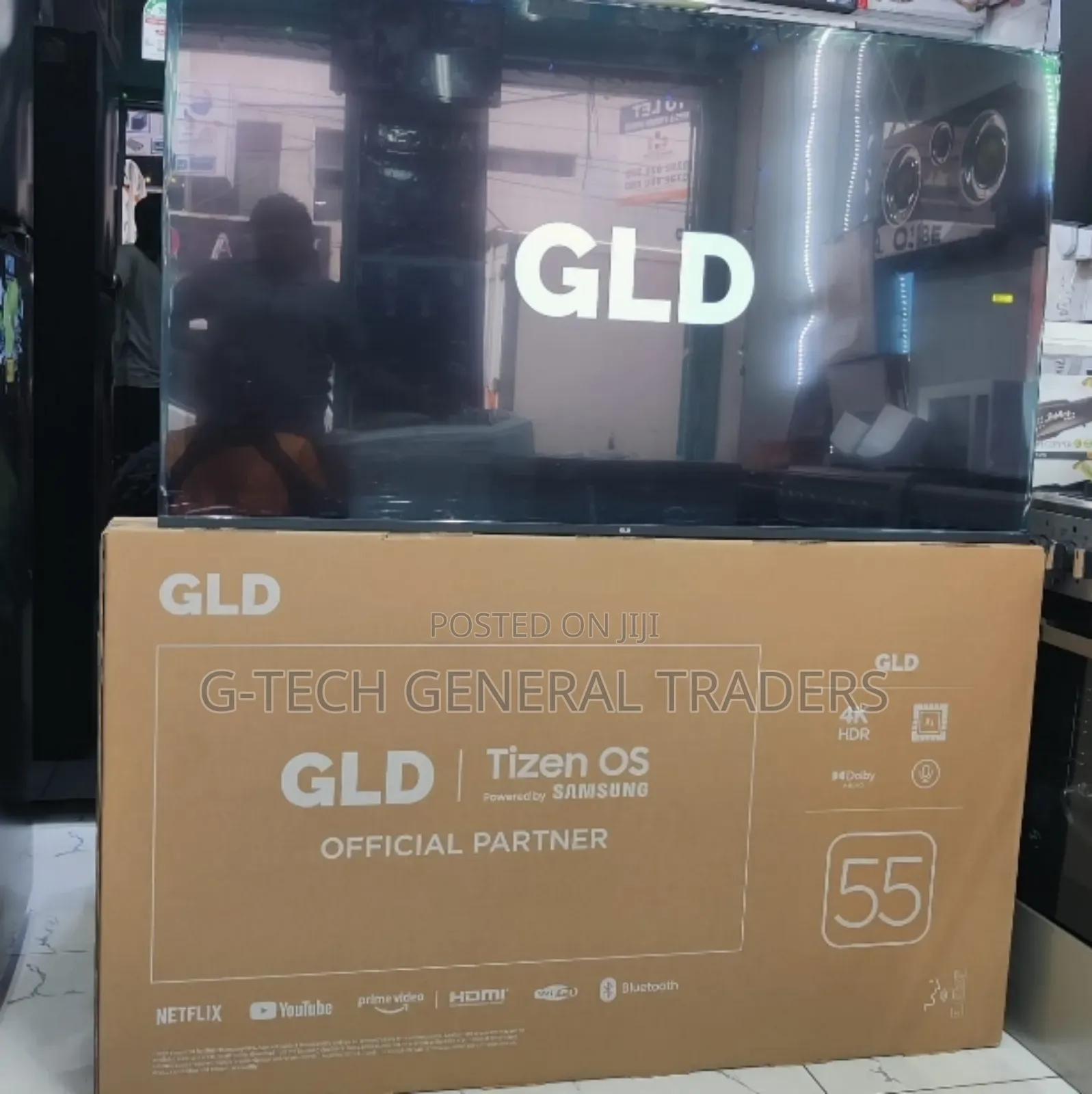 Gld 55-inch 4k Smart Tv – Tizen Os (Powered By Samsung)