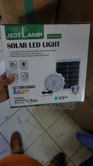 Jsot 200w Solar Ceiling Light 5m Distance
