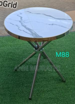 Executive Round Marble Table - main view