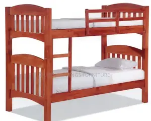 4.5by6 Mahogany Bed Dable Deka/Bank Bed for Kids and Adults Strong