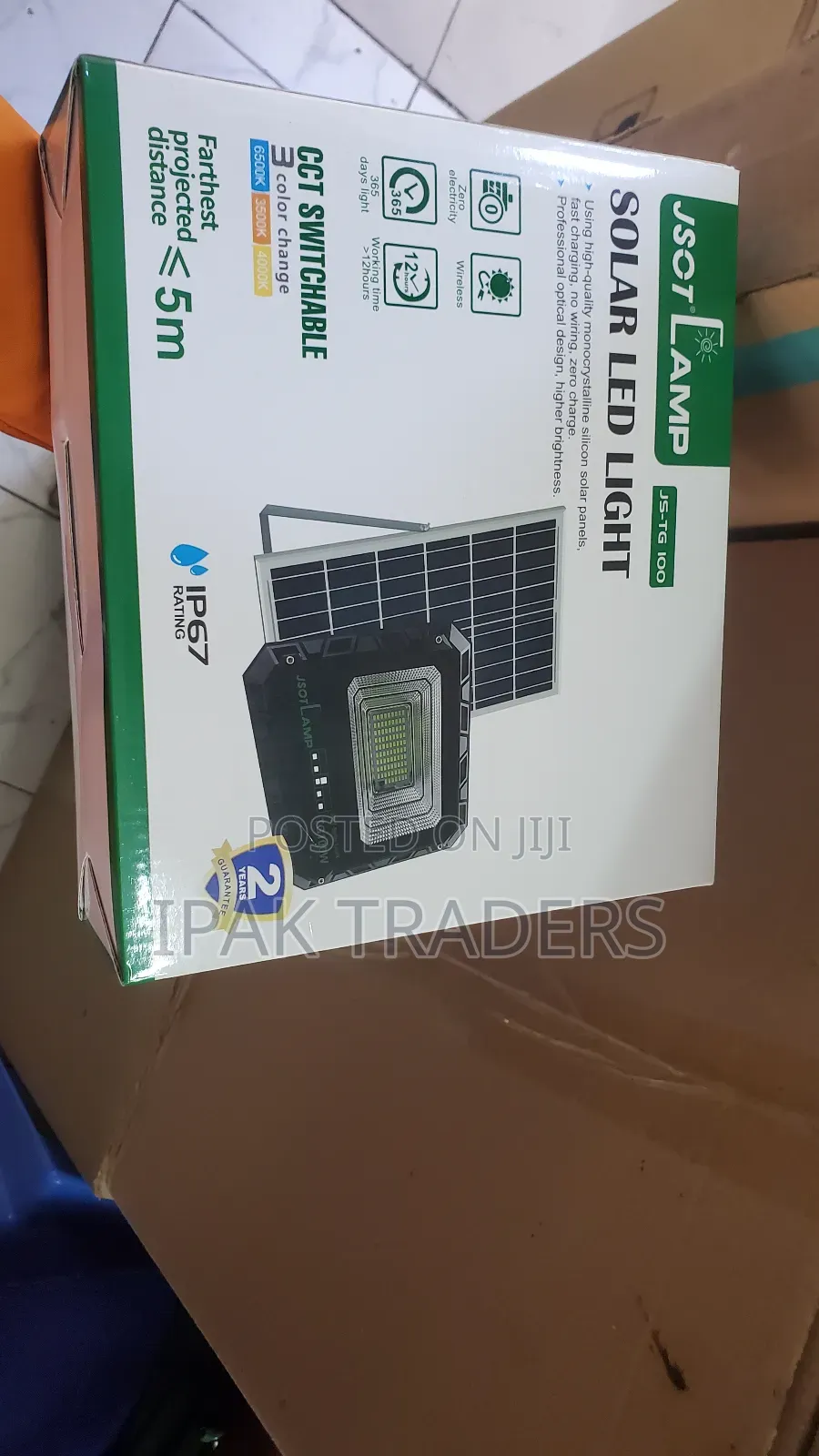 Jsot 100w Solar Led Light