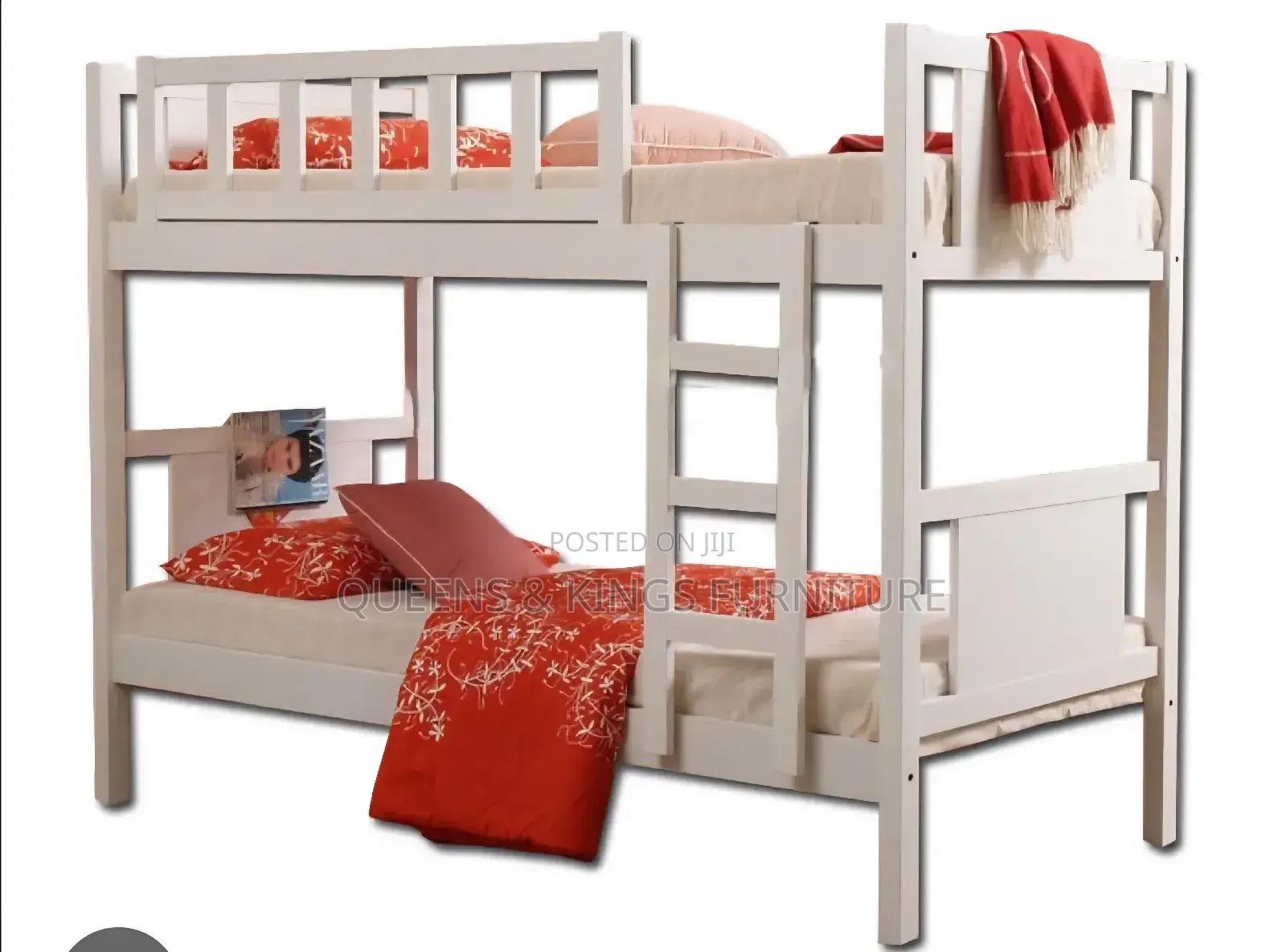4.5by6 Mahogany Bed Dable Deka/Bank Bed for Kids and Adults Strong