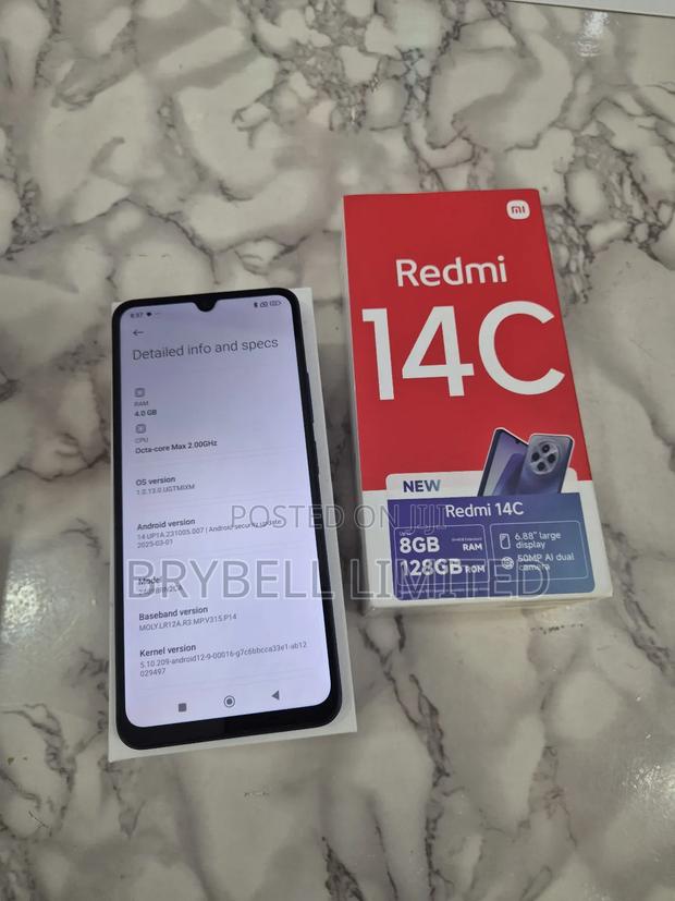 Xiaomi Redmi 14C 128 GB Blue - thumbnail 4