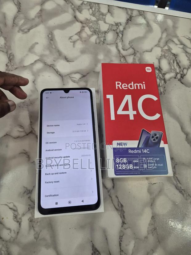 Xiaomi Redmi 14C 128 GB Blue - thumbnail 5