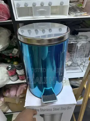 Stainless Steel Dustbin 12l With Pedal