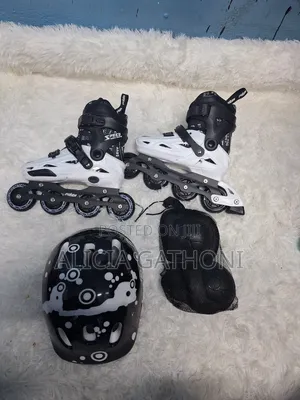 Speed Inline Skate Shoes With Light