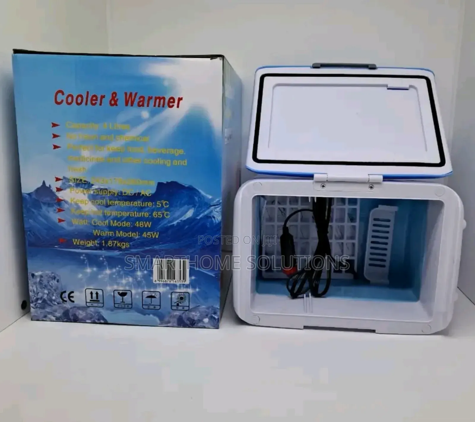 Ac/Dc Car Fridge 4l Capacity