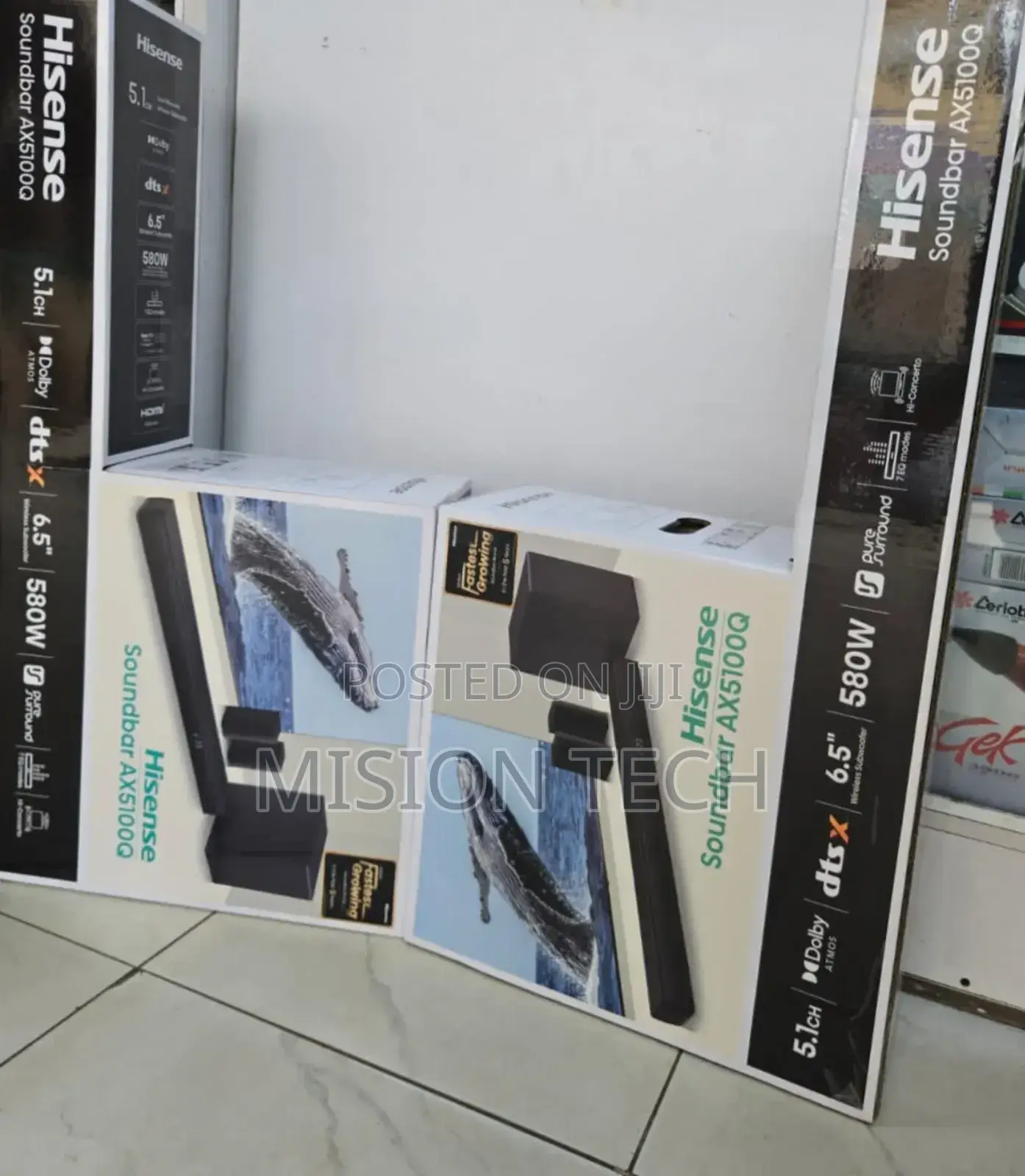 **Hisense Soundbar Ax5100q* 
 *580w **