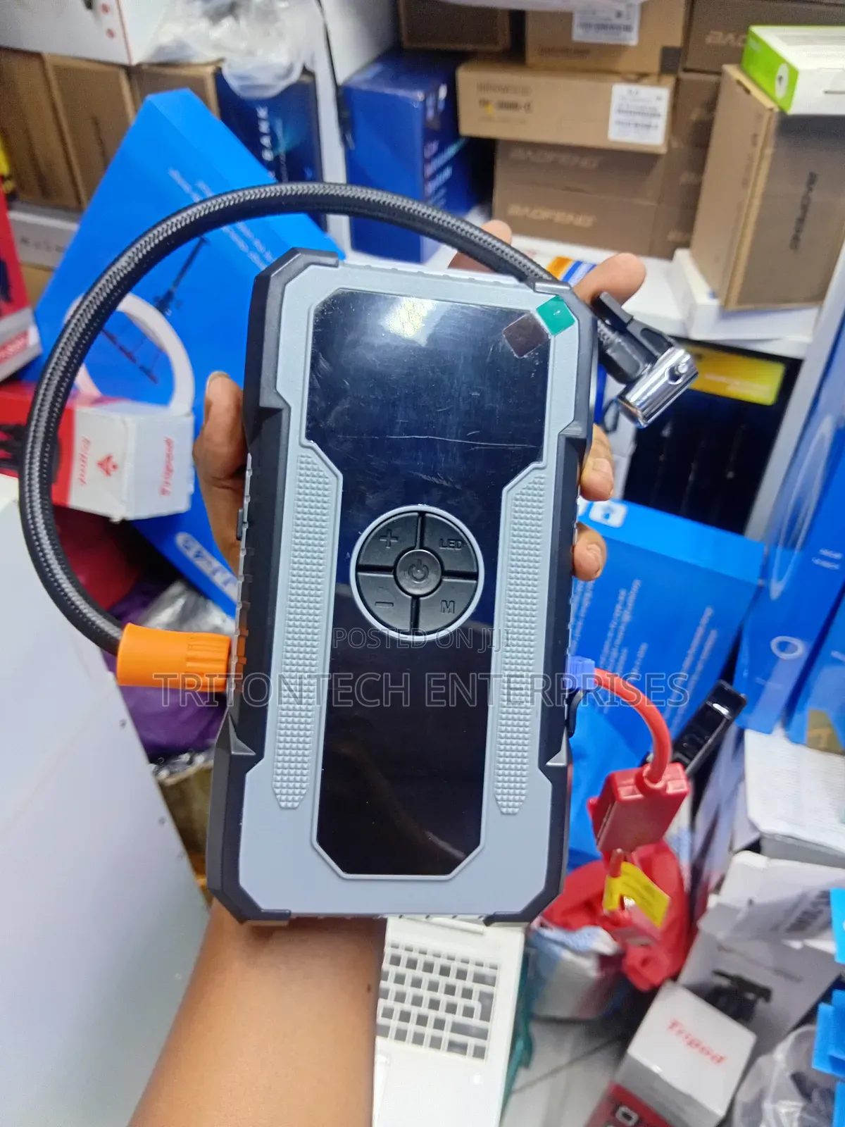 Car Inflator + Jump Starter