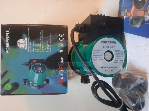 Booster Circulation Pump. 12m Head. 80 L/Min Lrs25-12 Automatic Water