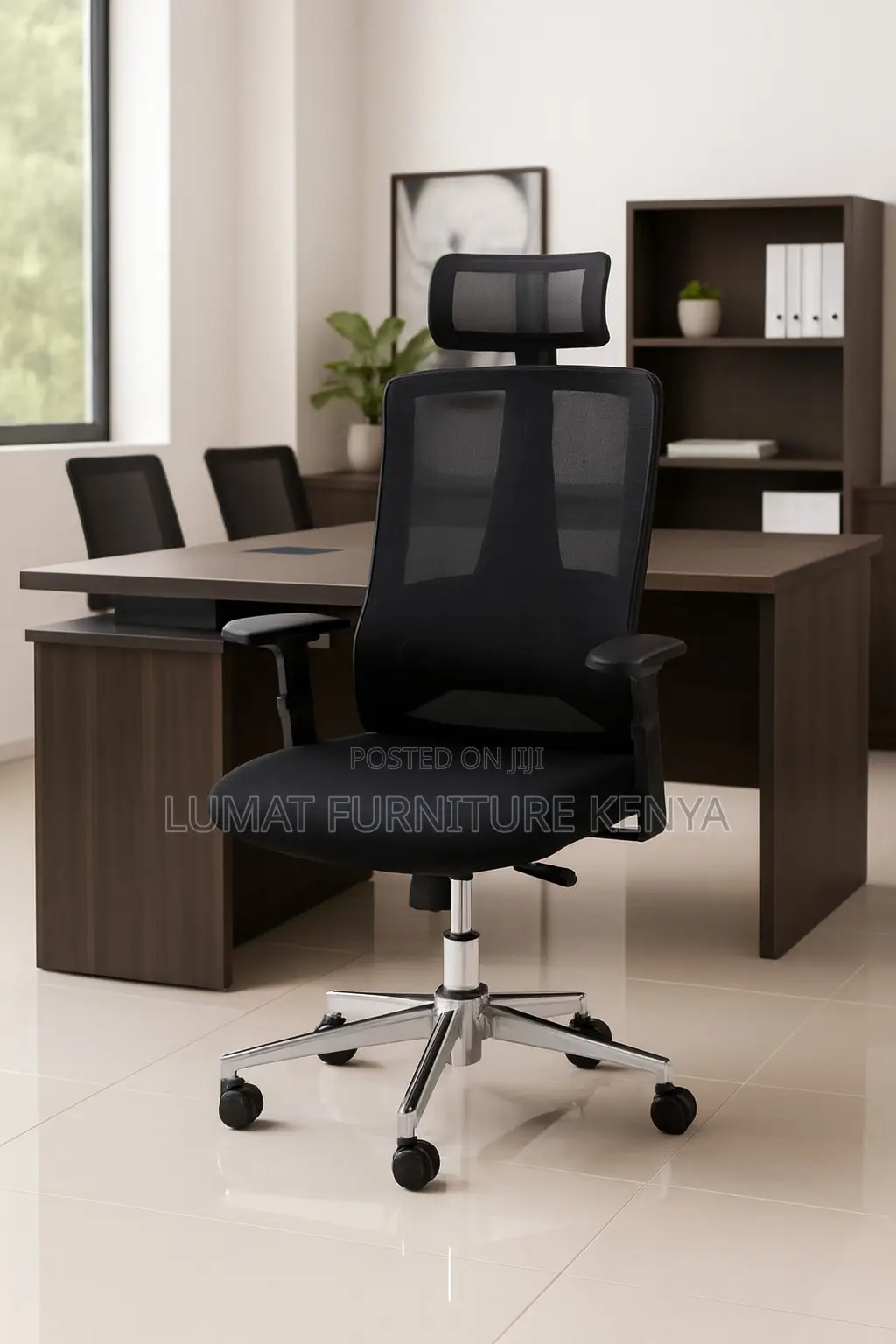 Ergonomic Secretarial Mesh Office Chair