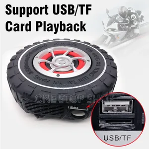 High Quality Waterproof Motorcycle Tyre Shaped Bluetooth Speaker