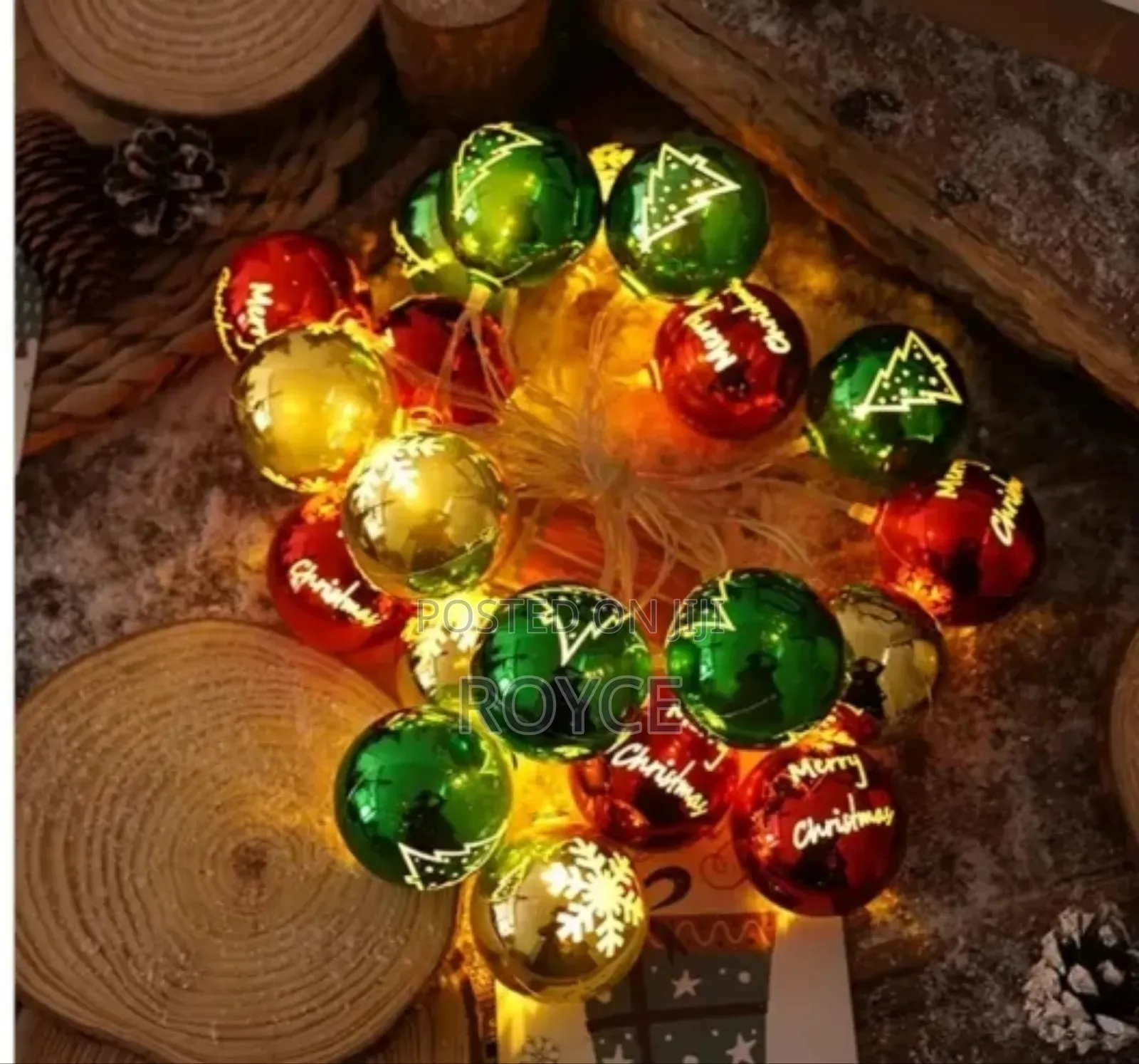 Christmas Decoration Balls With Lights