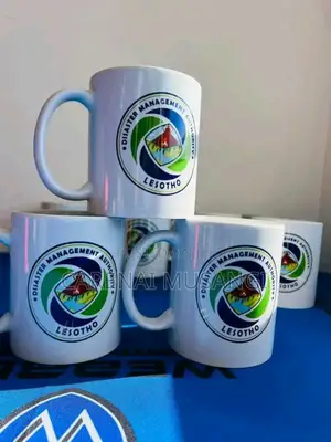 Branded Mug – Custom Logo Printing Available