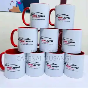 Branded Mug – Custom Logo Printing Available