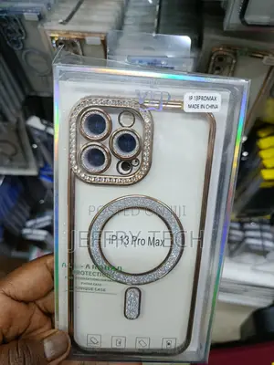 Tetaw iPhone 13 Pro Max Magnetic Glitter Case,Luxury Bling