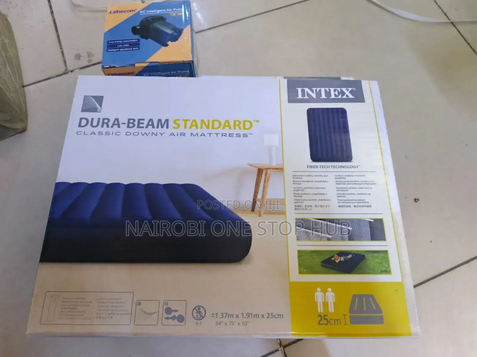 5. 5×6 Portable Inflatable Air Bed – Ideal for Guests