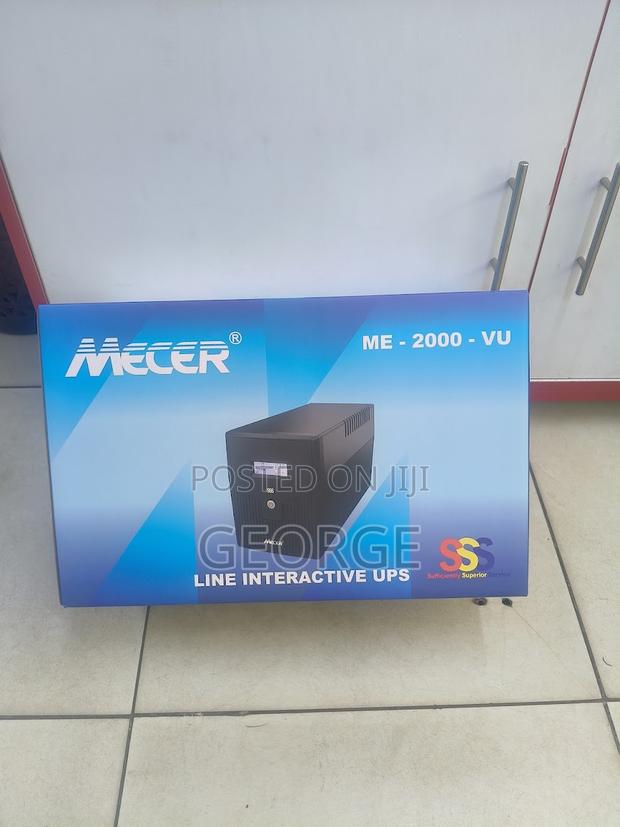 Line Interactive Ups 2000va 2ity Mecer Ups 1200wkva Qualatts 4 Outlets