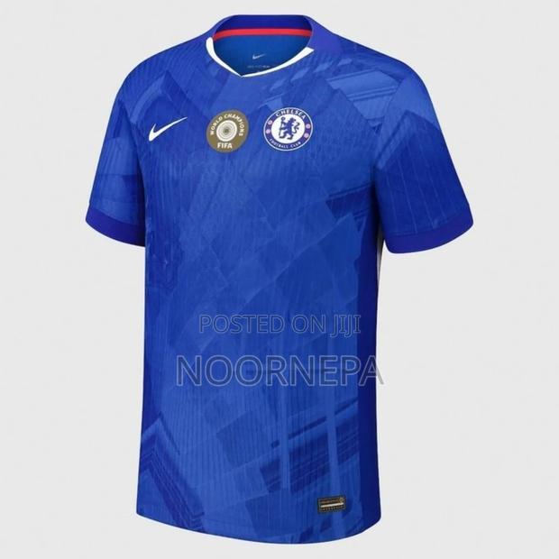 Chelsea 25/26 Home Kit Original Jersey Fifa World Champions Unisex