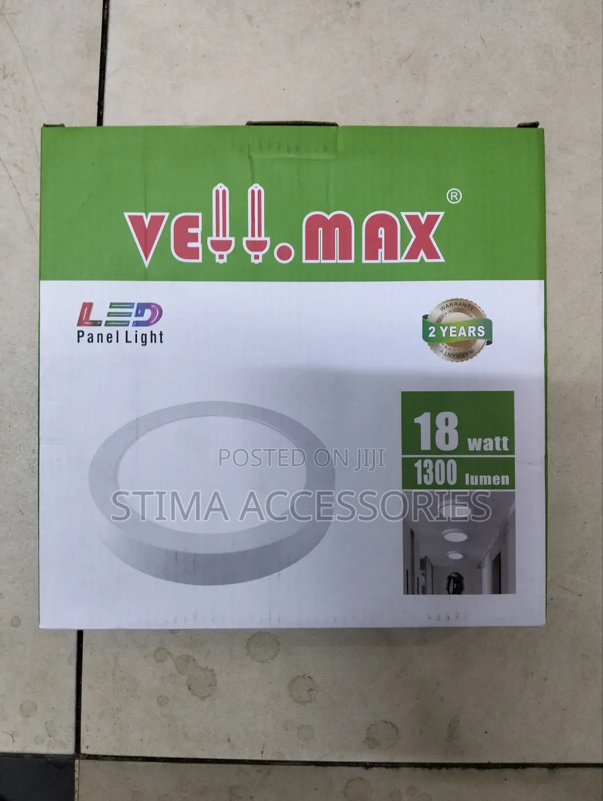 Vellmax Panel Light Recess 18 Watt