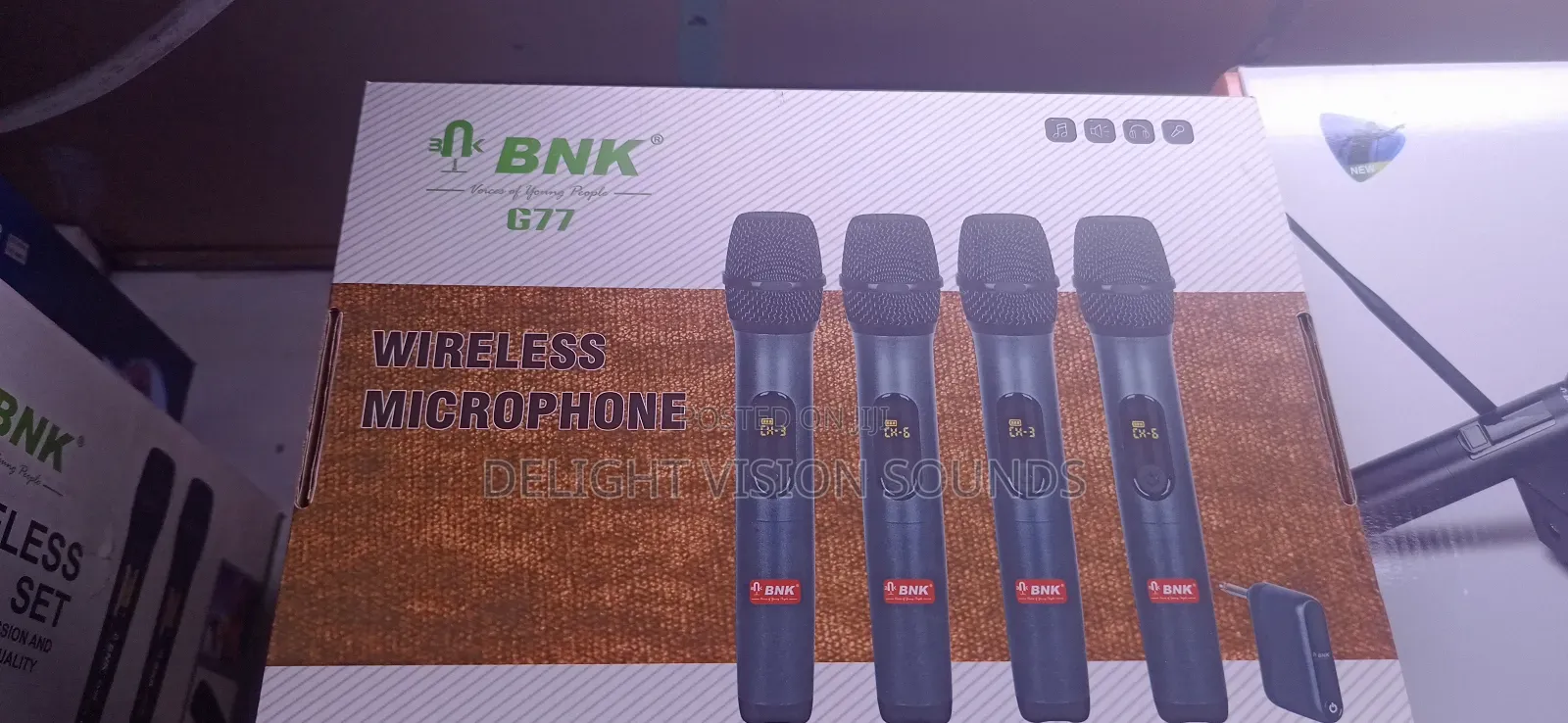 Microphone Wireless Bnkg77