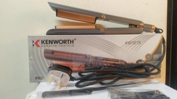 Kenworth Hair Straightener, Model Kw3078. - thumbnail 2