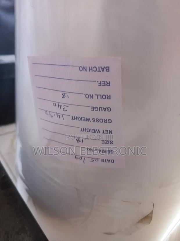 Water Bottle Hard Shrinking Paper. 18"