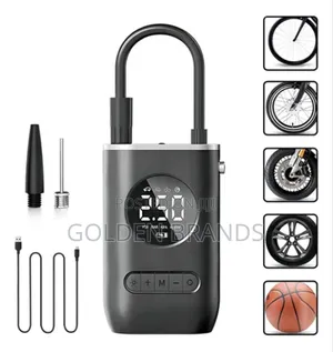 Car Tire Electric Air Pump Digital Display Self-Propelled