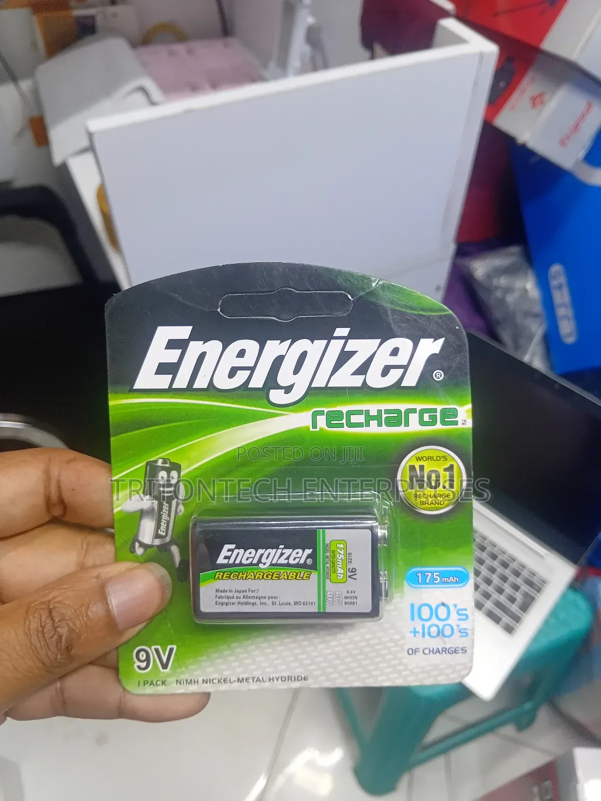 Energizer 9v Rechargeable Battery