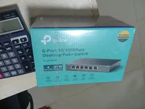 Tp-Link 6-Port 10/100mbps Desktop Switch With 4-Port Poe+ - Tl-Sf1006p