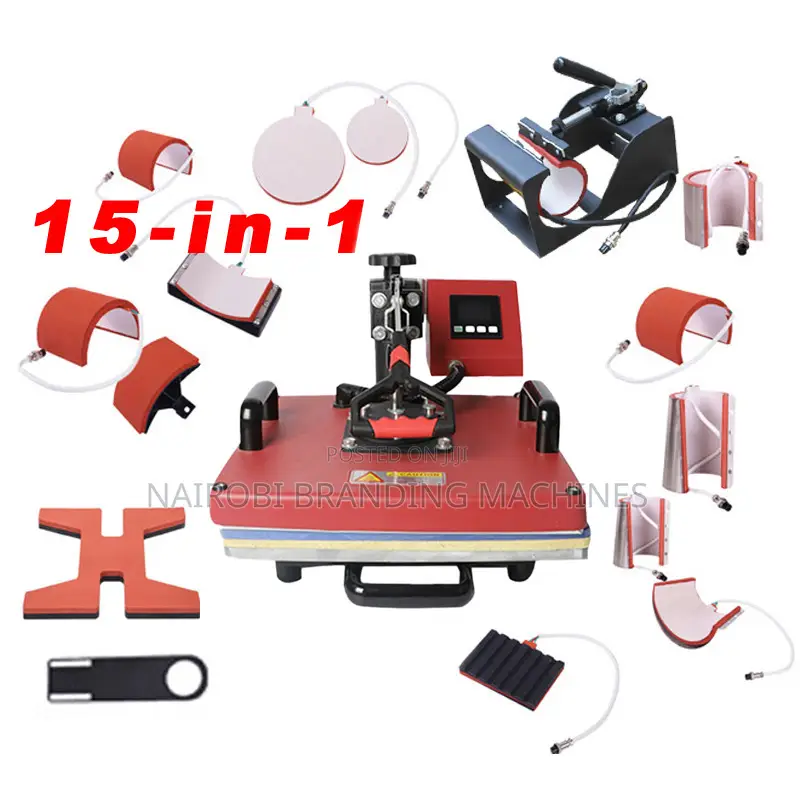 15 in 1 Heat Transfer Press Machines Clothing Pattern Sublimation
