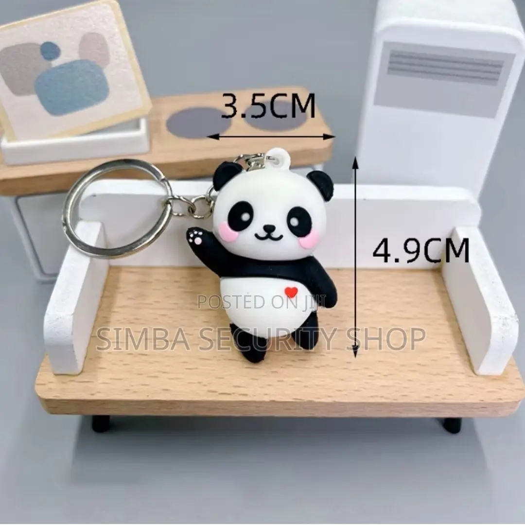Kung Fu Cute Animal Panda Key Holder Chain Ring Pendant Gift Daughter