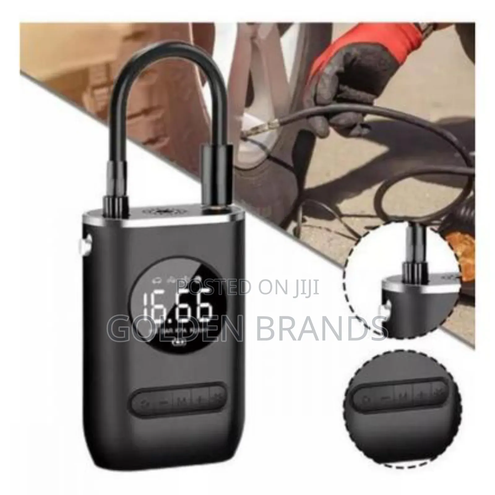 Wireless Car Air Compressor Electric Tire Inflation