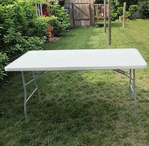 Home Table; Multi-Purpose Plastic Foldable Table for Indoor/Outdoor